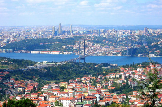 Asian Side of Istanbul ( Çamlıca Hill )